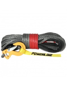 Synthetisches verstärktes Kabel 10mm x 28m 10.500kg graue...