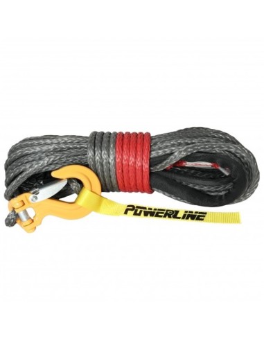 10mmx28m 10,500kg grey synthetic cable - Powerline