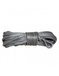 Synthetic reinforced cable 12mm x 25m 13,500kg gray color...
