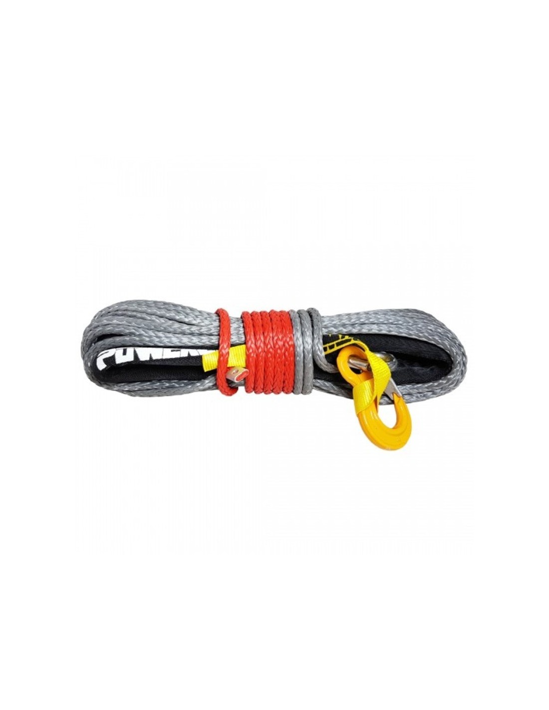 Cuerda de cabrestante sintética gris de 1/4 a 50 pies | Cable de  recuperación de cabrestante de 1/4 pulgadas | Ideal para cabrestantes  todoterreno
