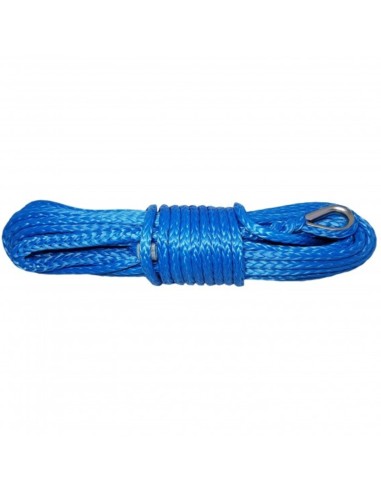 Câble synthétique renforcé 10mmx25m 8.200kg bleu - Powerline