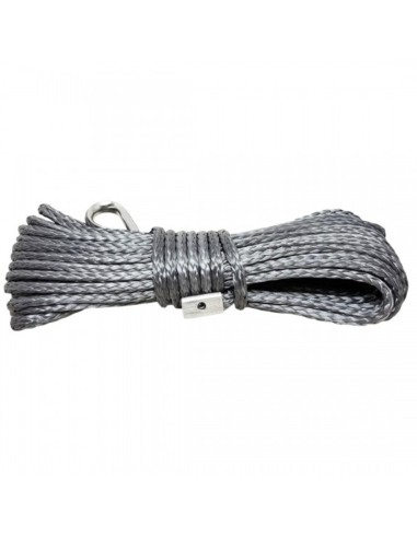 Reinforced synthetic cable (atv / quad) 5mmx15m 2.900kg grey - Powerline