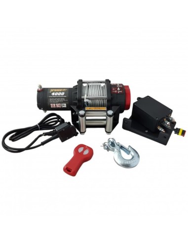 4k (1,814kg/acier de câble) 12v - Kangaroowinch