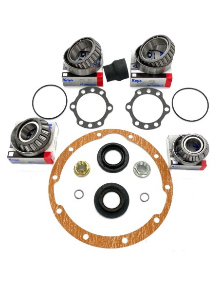 Kit di 4 cuscinetti differenziale posteriore (con blocco originale), per Toyota Land Cruiser J7 / 10 (1998 - 2007) - Terrain Tam