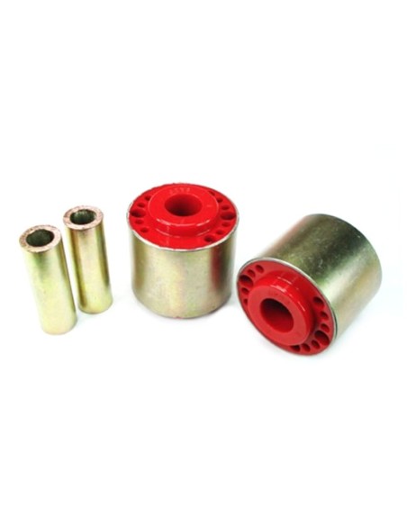 Kit of 2 reinforced rear lower longitudinal tie rod bushings (chassis) for Mitsubishi Montero V60 / V80 - Pedders