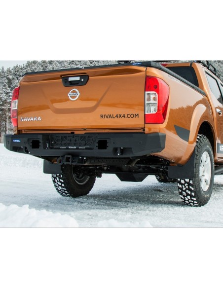 Rear bumper made of duralumin for Nissan Navara D23 - Rival