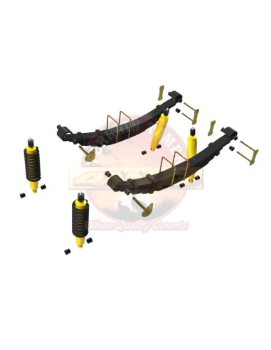 Unité de suspension complète renforcée +40mm toyota hilux revo - Terrain Tamer