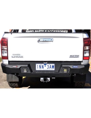 Parachoques arrière en duraluminium pour Isuzu...
