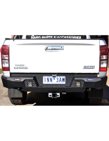 Rear bumpers duraluminium isuzu d-max - Rival