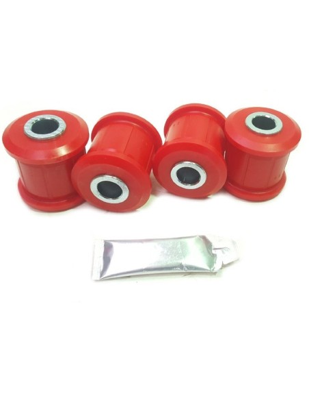 Kit de 4 silentblocks reforçados para braços traseiros do eixo lateral (60mm) Mitsubishi V20 / 40 (poliuretano) - Pedders