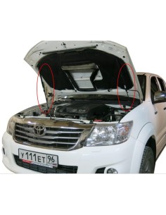 Amortiguadores de Capó Toyota Hilux Vigo (2005 - 2015) -...