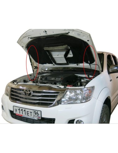 Shocking capo front toyota hilux vigo - Rival