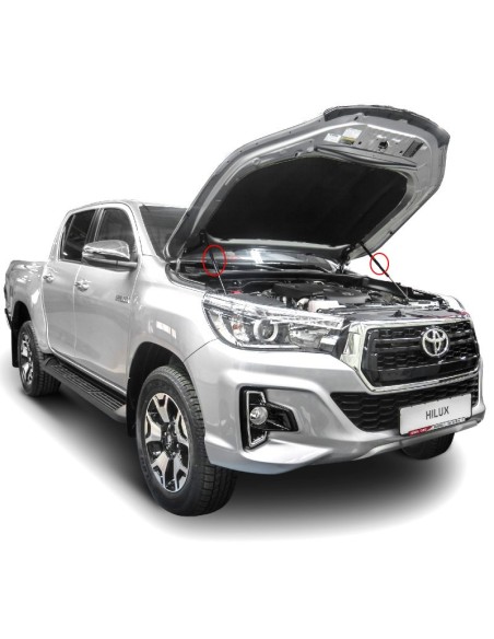 Amortiguadores de Capó Toyota Hilux Revo (2015 - ) - RIVAL