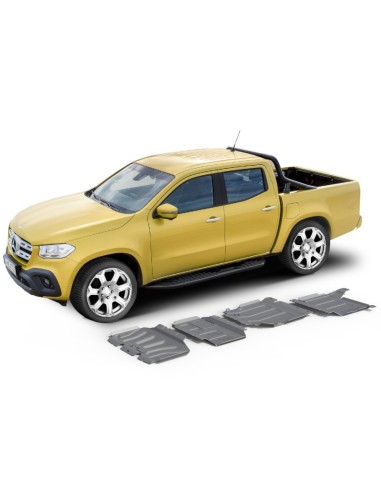 Kit complet (4 pièces) en 6mm mercedes benz x-class - Rival