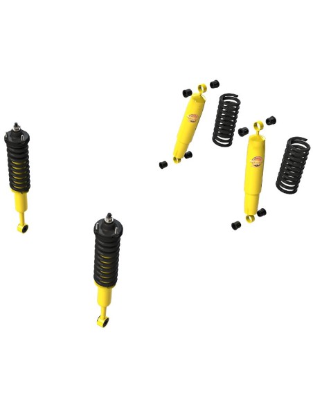Complete reinforced suspension kit +40mm (preassembled) for Mitsubishi Montero V60 / V80 - Terrain Tamer