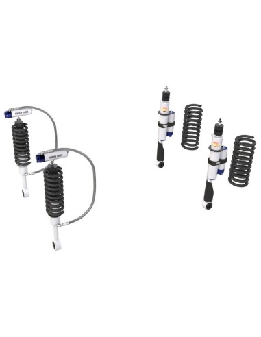 Kit de suspension renforcé complet +30/50mm (bouteille séparée) nissan navara d23 - Terrain Tamer