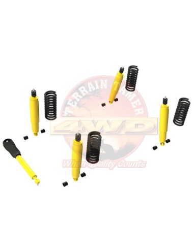 Kit complet suspension renforcée +20/40mm land rover - Terrain Tamer