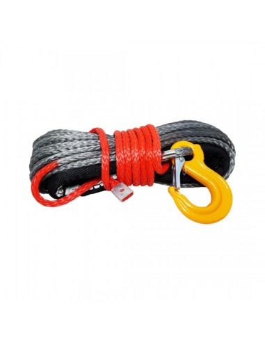 Câble synthétique renforcé (atv / quad) 6mmx15m 3.600kg gris - Powerline