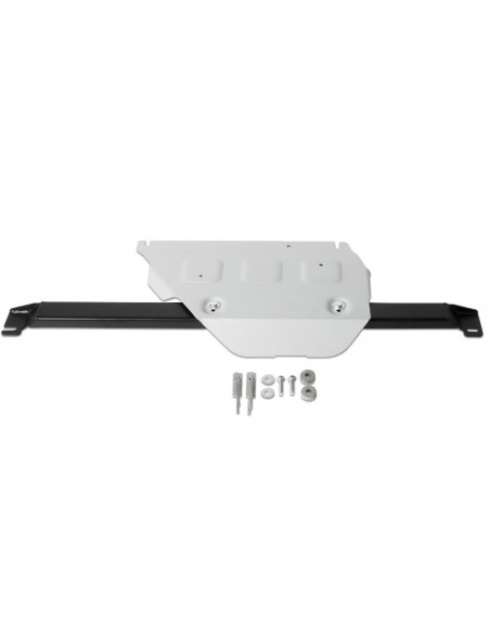 Protezione scatola trasferimento realizzata in duraluminio 4mm per Ford Ranger Raptor - Rival