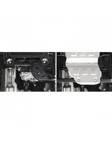 Gearbox protection 6mm made of duralumin for...