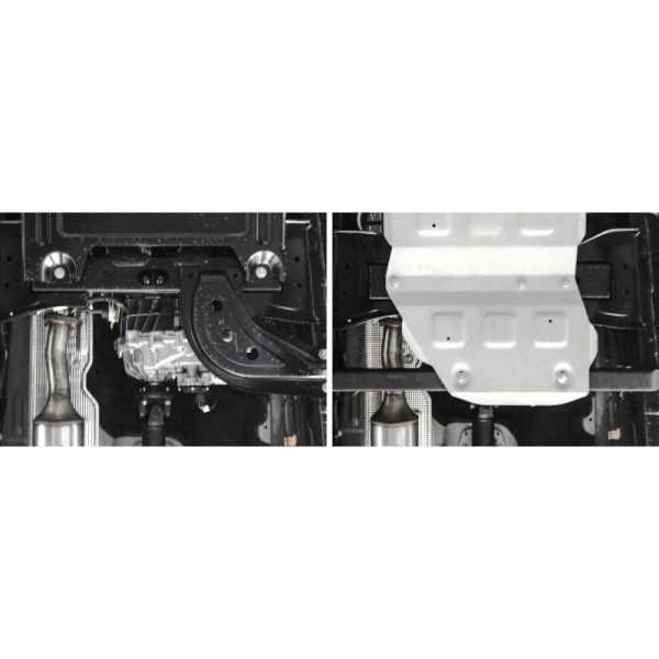 Schutzgetriebe 6mm aus Duraluminium Ford Ranger...