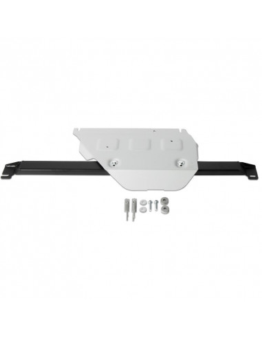 Proteção da caixa de transferência fabricada em duralumínio 6mm Ford Ranger Raptor / px mk2 / 3 - Rival