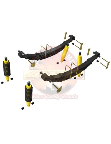 Full suspension unit reinforced +30/40mm nissan navara d23 - Terrain Tamer