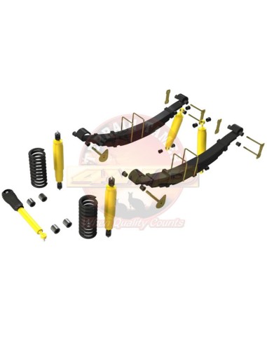 Kit de suspensión completo reforzado +50mm Toyota Land Cruiser J7 (hzToyota Land Cruiser J71/74) - Terrain Tamer