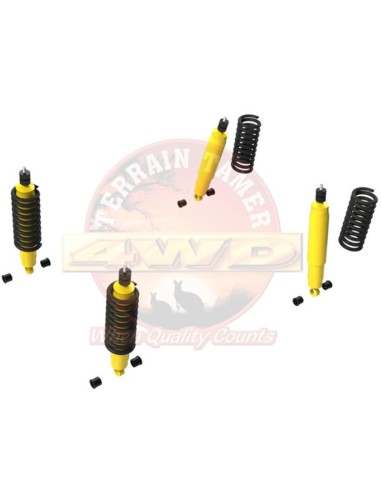 Unité de suspension complète renforcée +40mm fj cruiser - Terrain Tamer