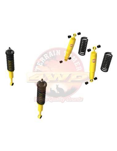 Kit de suspensión completo reforzado estandar/ +40mm (premontado) Toyota Land Cruiser J15 (sin kdss) - Terrain Tamer