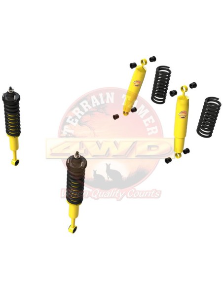 Kit de suspension complet renforcé +40mm (prémonté) Toyota Land Cruiser J12 VXL - Terrain Tamer