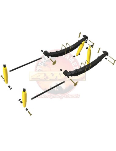 Full suspension reinforced +35mm ford ranger pj/pk - Terrain Tamer