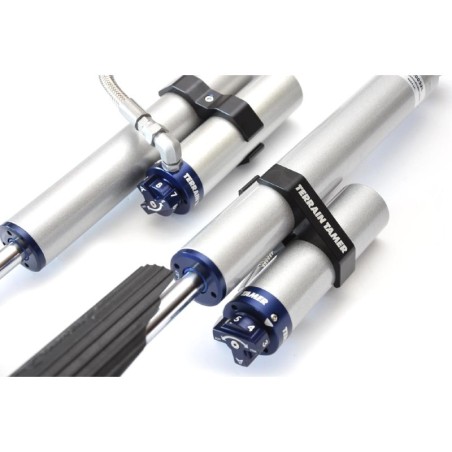 Kit de 2 amortecedores ajustáveis com garrafa separada (traseiros) Toyota Land Cruiser J9 - Terrain Tamer