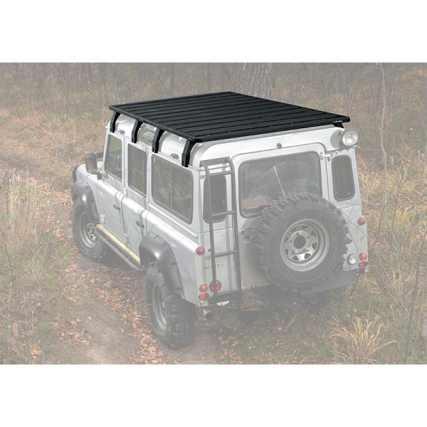 African-style roof rack for Land Rover Defender...