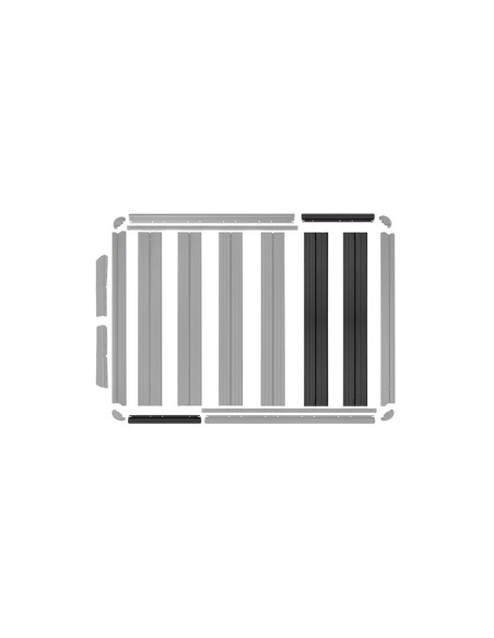 Baca africana portabagagli per Jeep Wrangler JL (4 porte) - Rival