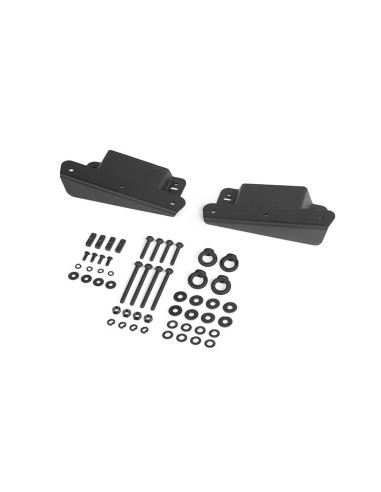 Horizontal support for unclogging plates for...