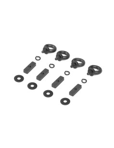 Kit de 4 anneaux de fixation pour galerie africaine - Rival