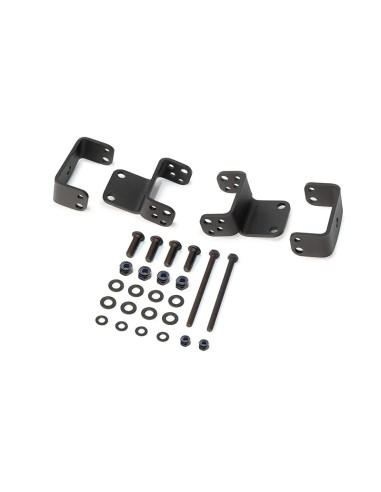 Kit of 2 work light supports for African roof...