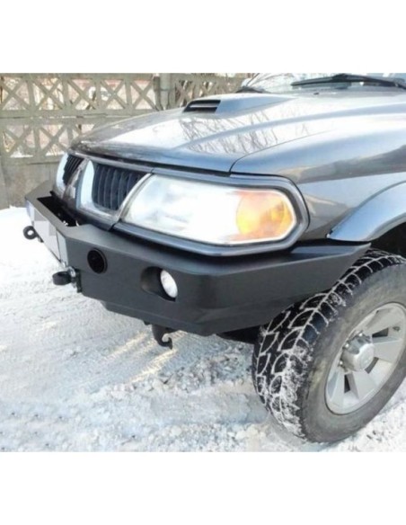 Parachoques delantero de acero reforzado Mitsubishi Montero Sport (00 - 08) - Fabryka 4x4