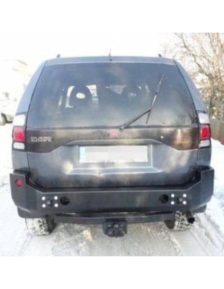 Hintere Stoßstange aus verstärktem Stahl für Mitsubishi Montero Sport (00 - 08) - Fabryka 4x4