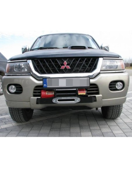 Reinforced winch support for Mitsubishi Montero Sport (00 - 08) - Fabryka 4x4