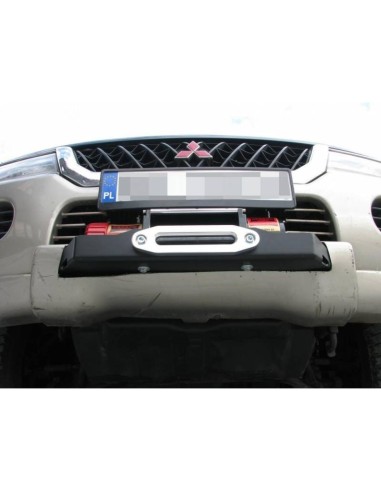 Reinforced winch support for Mitsubishi Montero...