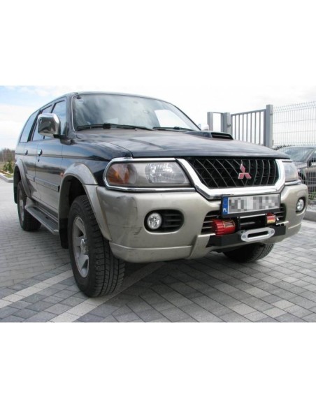 Reinforced winch support for Mitsubishi Montero Sport (00 - 08) - Fabryka 4x4