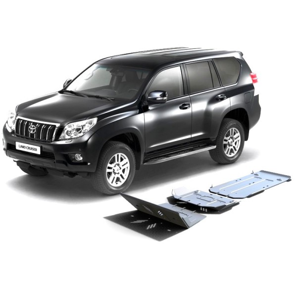 Kit de 3 protections en aluminium de 6 mm pour...