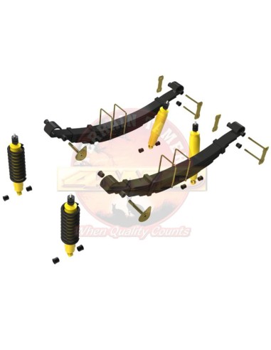 Suspension complète renforcée +25mm volkswagen amarok (après 2011) - Terrain Tamer