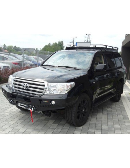 Para-choque dianteiro de aço reforçado para Toyota Land Cruiser J20 (modelo 2) - Fabryka 4x4
