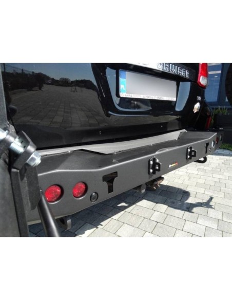 Parachoques trasero de acero reforzado Toyota Land Cruiser J20 - Fabryka 4x4