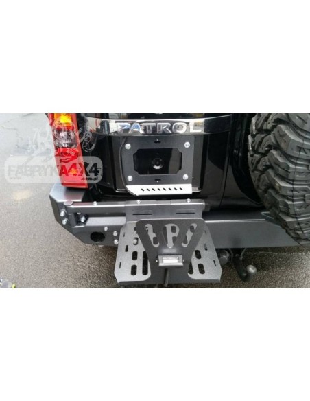 Support arrière gauche pour jerrican (30L) Nissan Patrol GR Y61 (05 - 12) - Fabryka 4x4