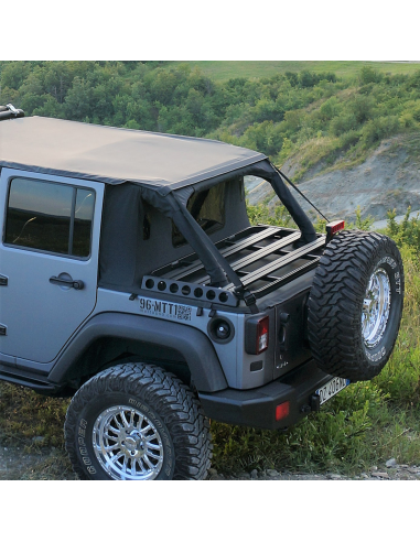 CARGO RACK NEGRO JEEP WRANGLER JK SUNTOP