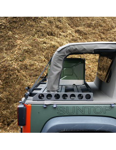 SOPORTE SUNTOP PARA LLEVAR LAS BICICLETAS CON TU JEEP WRANGLER JK